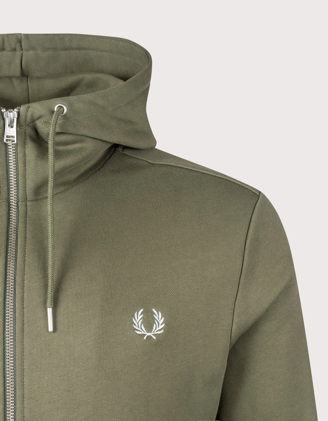 Regular Fit Zip Through Hoodie