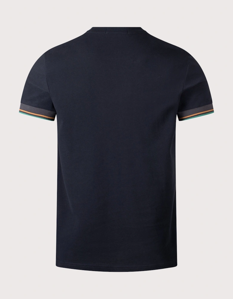 Regular Fit Twin Tipped Cuff T-Shirt