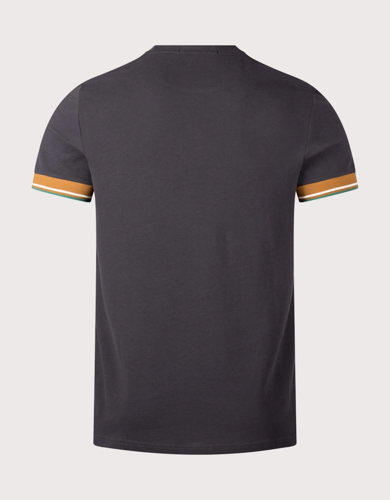 Regular Fit Twin Tipped Cuff T-Shirt