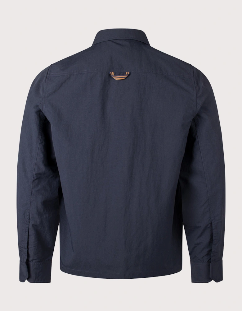 Regular Fit Ripstop Pocket Overshirt