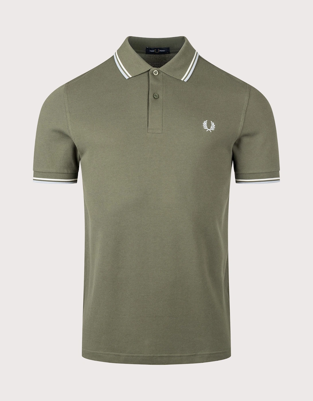Regular Fit Twin Tipped Fred Perry Polo Shirt, 5 of 4
