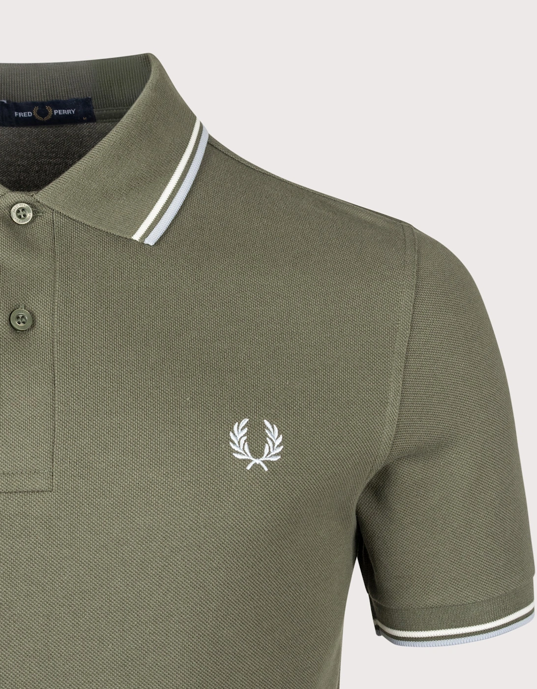 Regular Fit Twin Tipped Fred Perry Polo Shirt