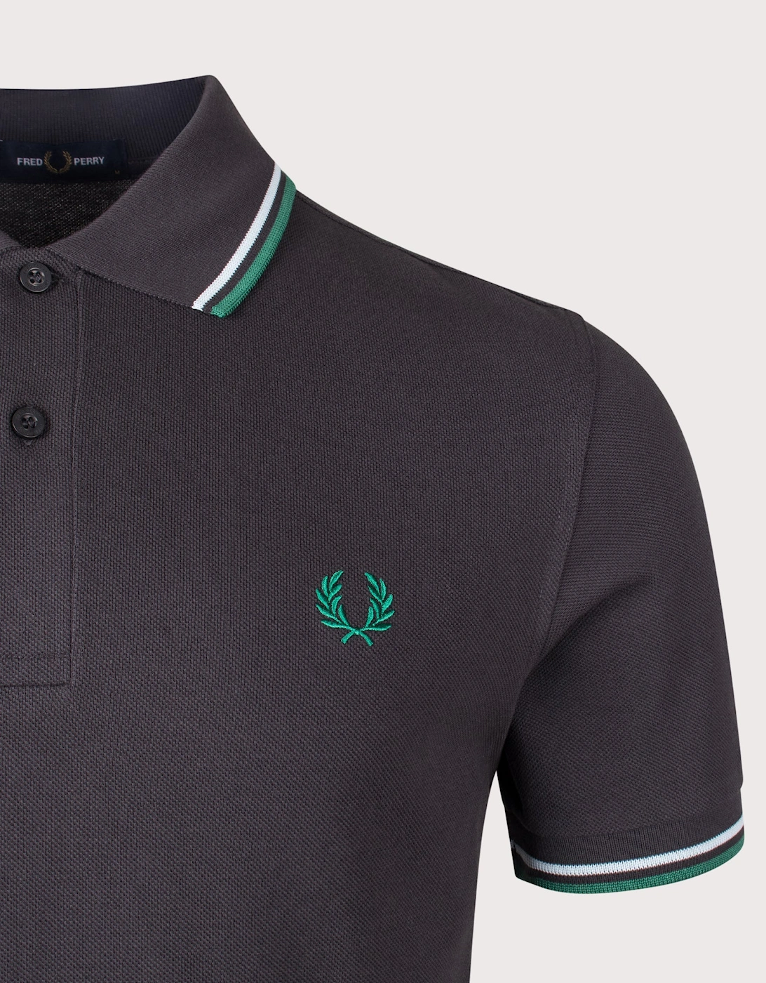 Regular Fit Twin Tipped Fred Perry Polo Shirt