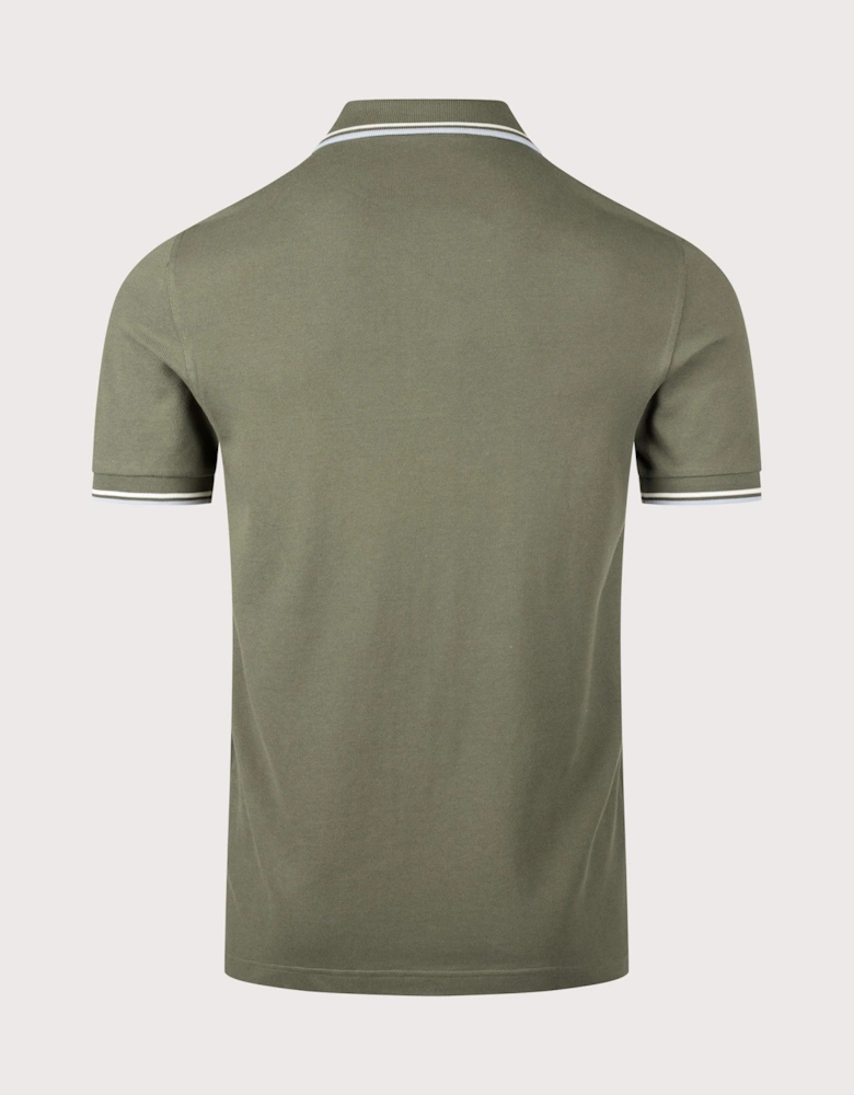 Regular Fit Twin Tipped Fred Perry Polo Shirt