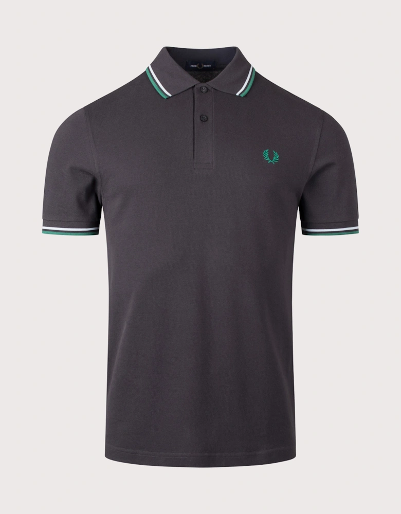 Regular Fit Twin Tipped Fred Perry Polo Shirt