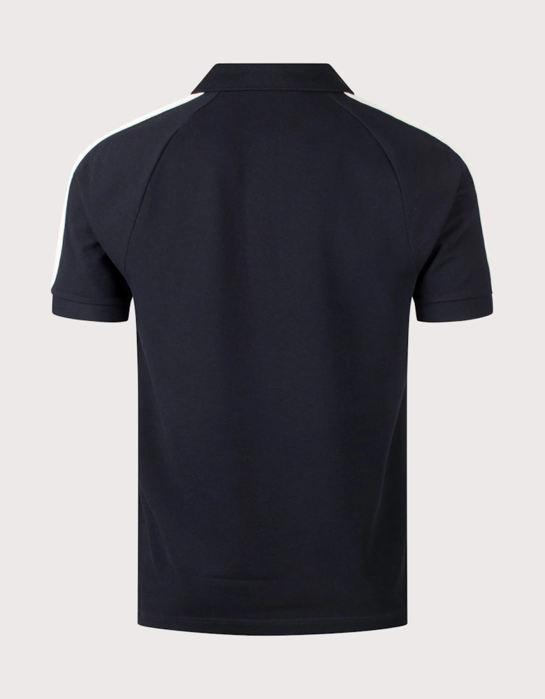 Regular Fit Cable Taped Polo Shirt