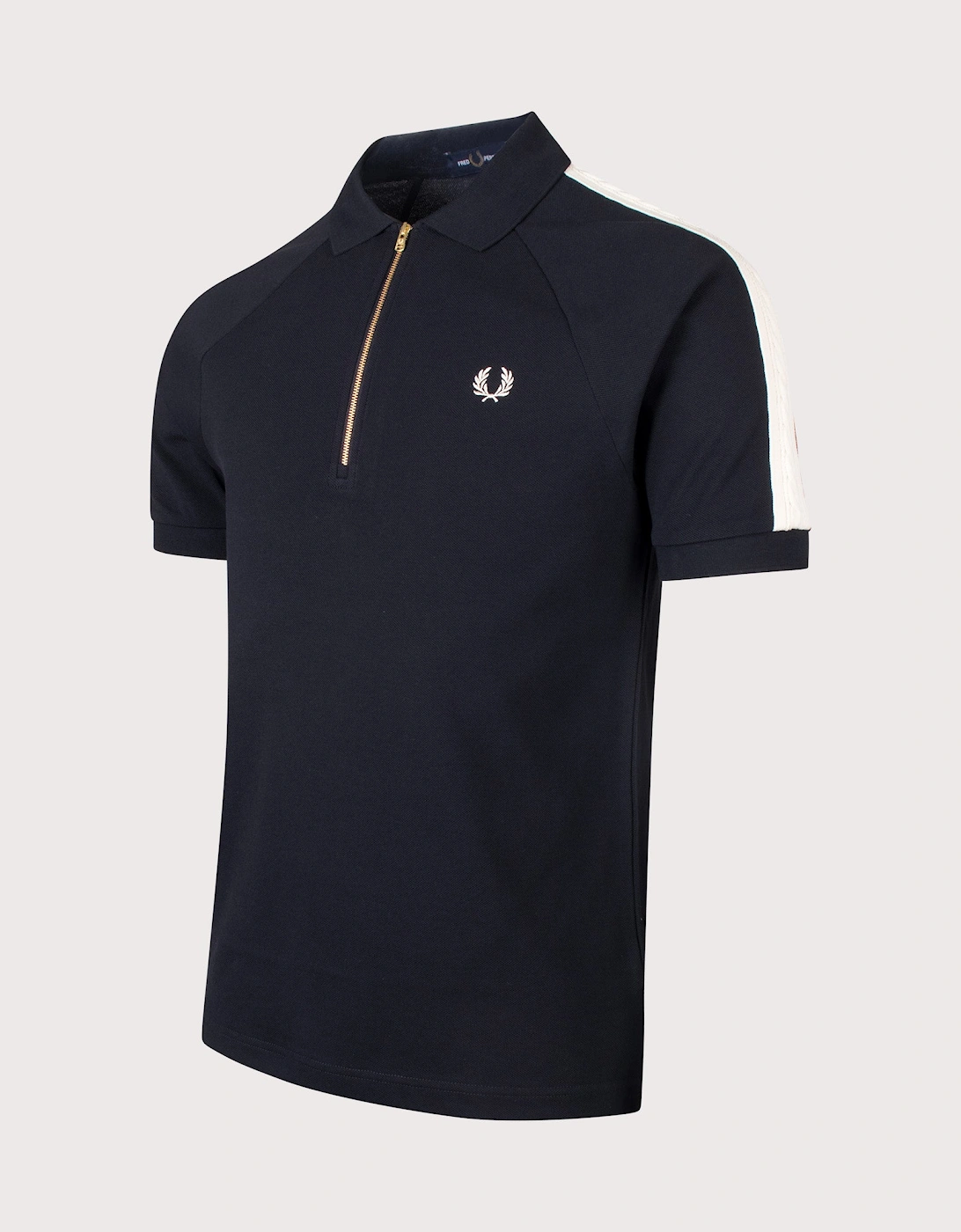 Regular Fit Cable Taped Polo Shirt, 6 of 5