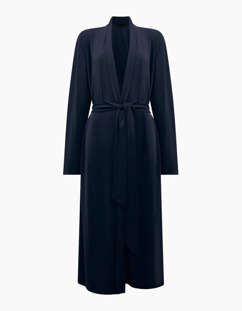 Navy Jersey Longline Cardigan