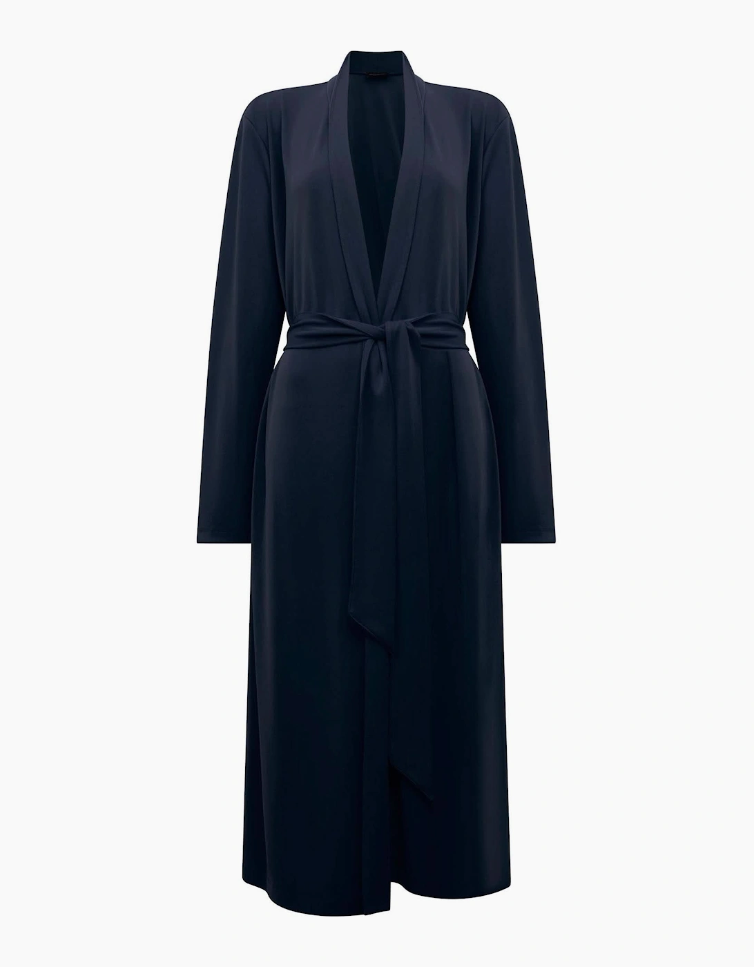Navy Jersey Longline Cardigan