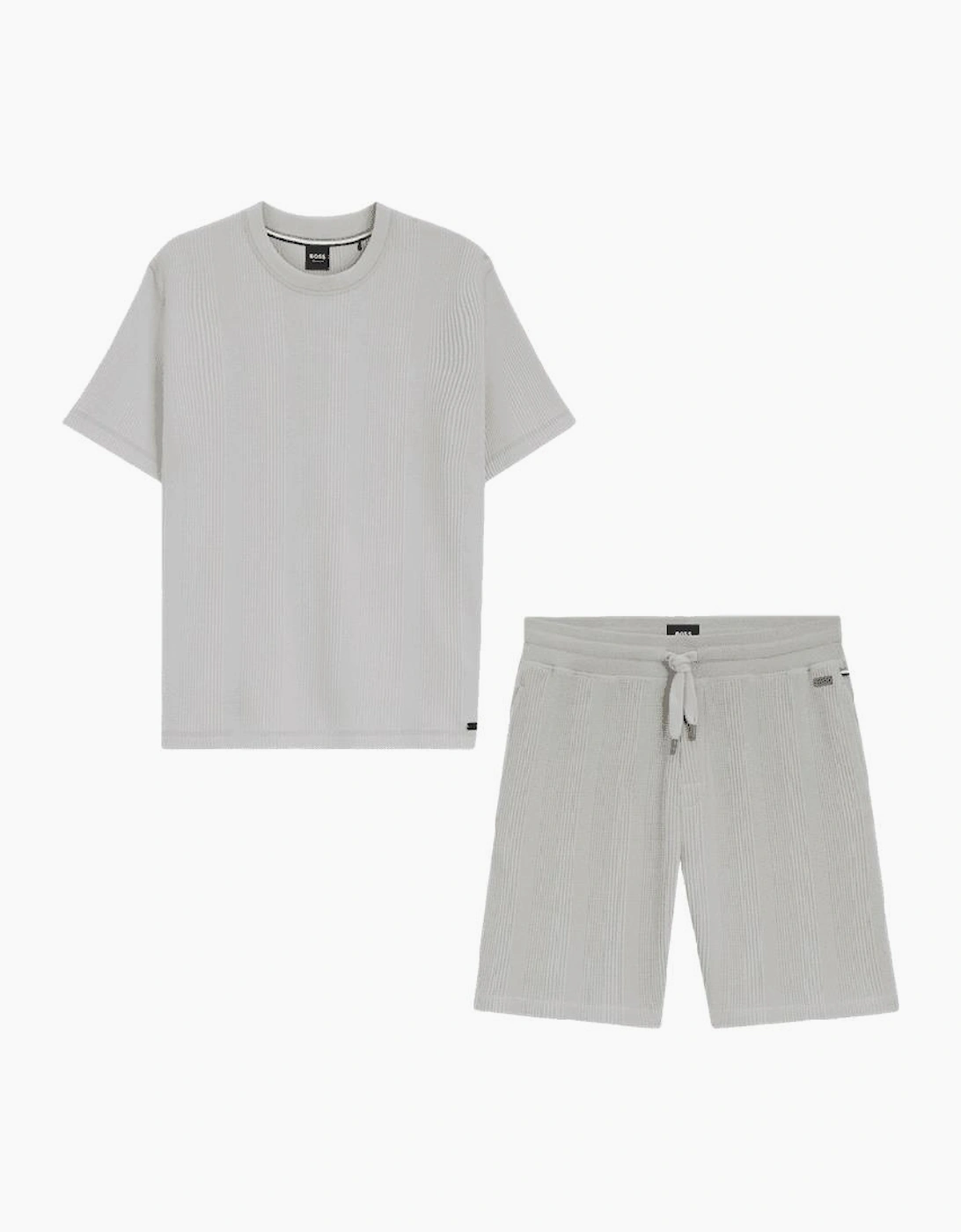 Structure Metal Logo Grey Shorts Set, 8 of 7