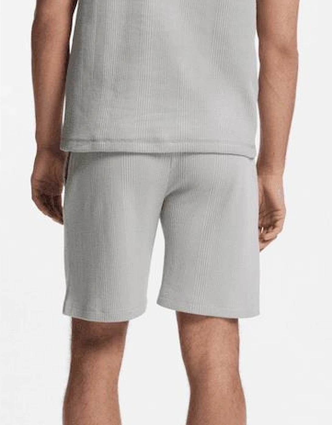 Structure Metal Logo Grey Shorts Set