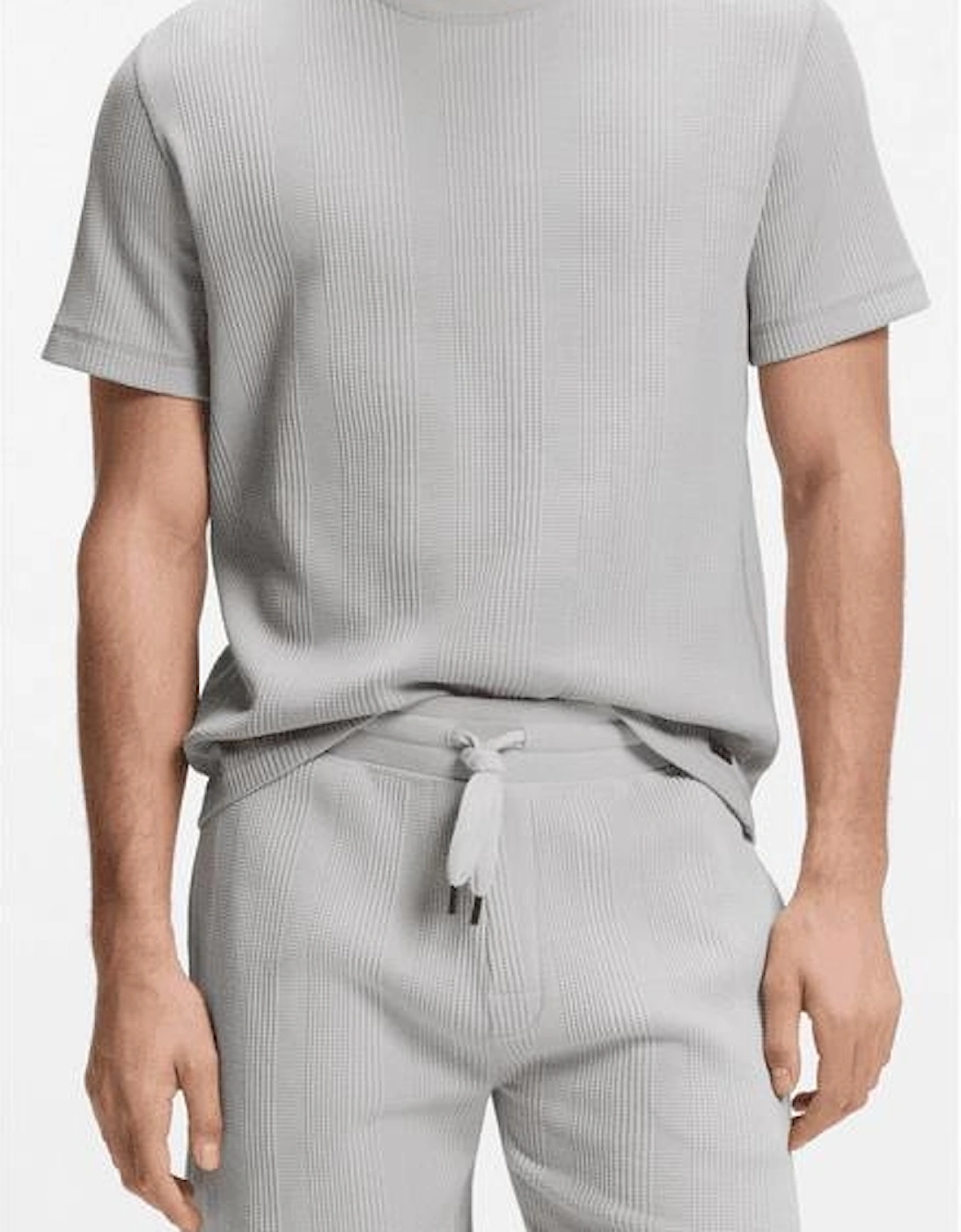 Structure Metal Logo Grey Shorts Set