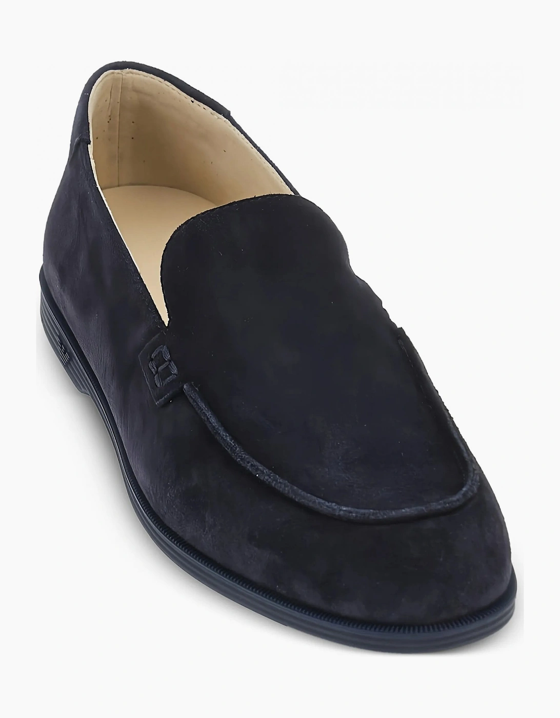 Branded Loafers Navy