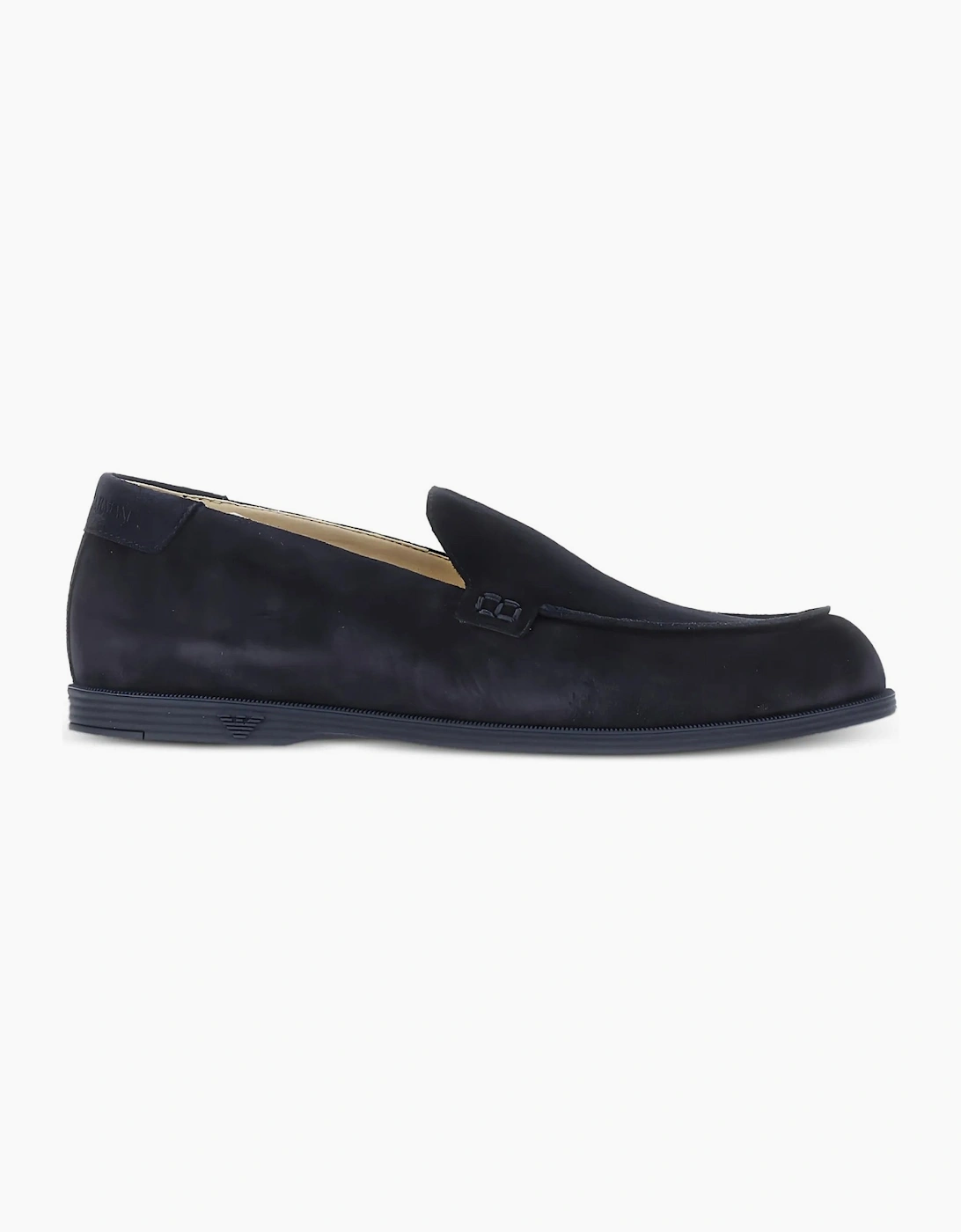 Branded Loafers Navy