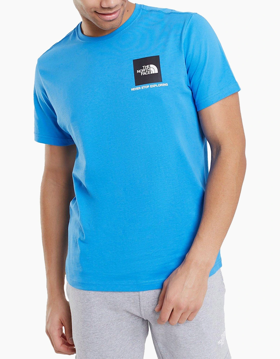 The North Face Mens T Shirts Small Box Short Sleeve Summer Cotton Tee