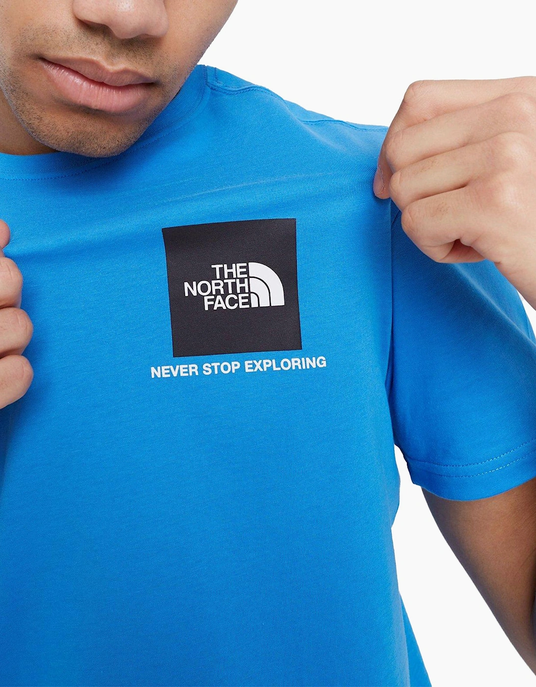 The North Face Mens T Shirts Small Box Short Sleeve Summer Cotton Tee