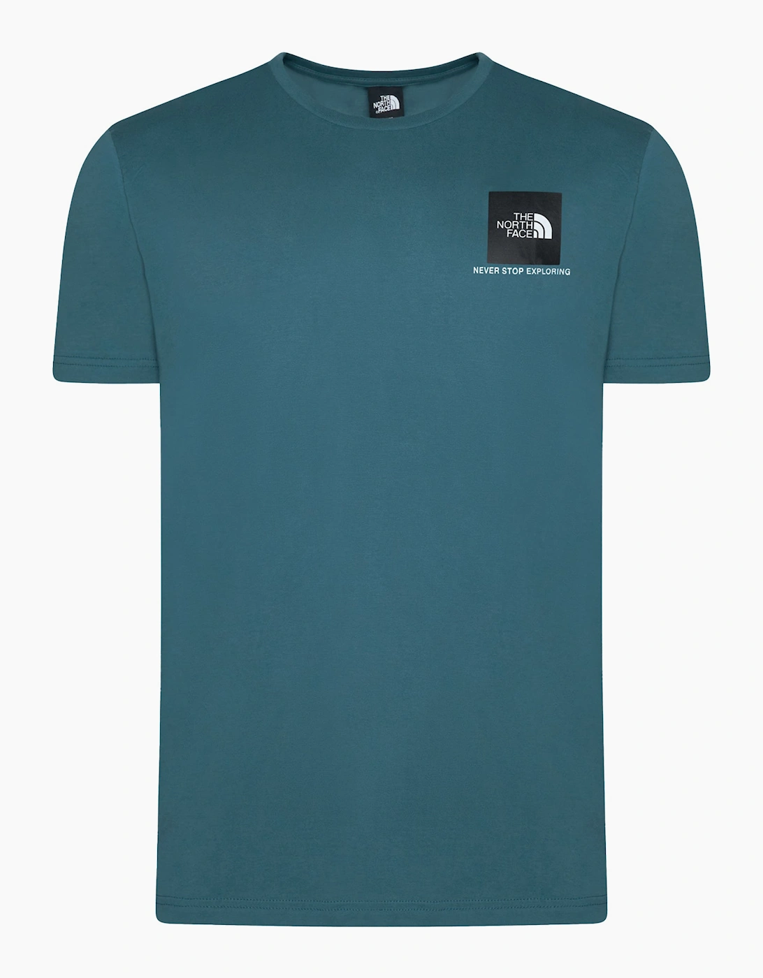 The North Face Mens T Shirts Small Box Short Sleeve Summer Cotton Tee