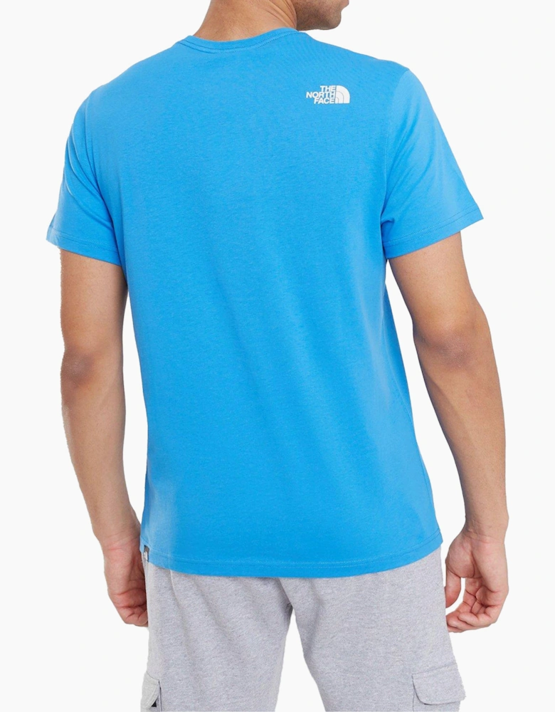 The North Face Mens T Shirts Small Box Short Sleeve Summer Cotton Tee