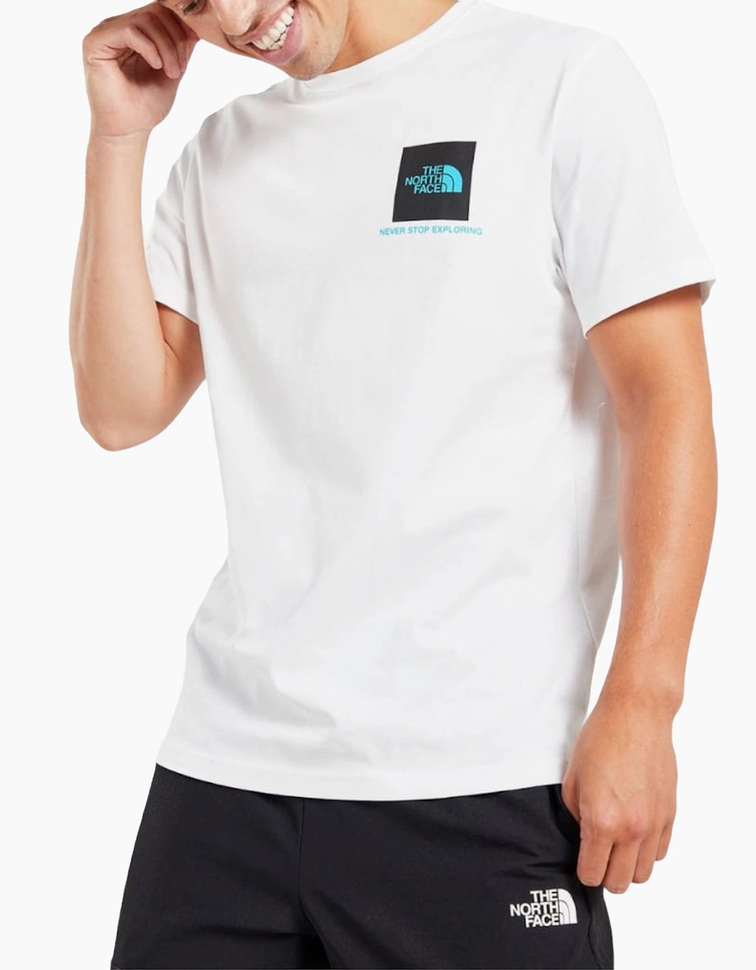The North Face Mens T Shirts Small Box Short Sleeve Summer Cotton Tee