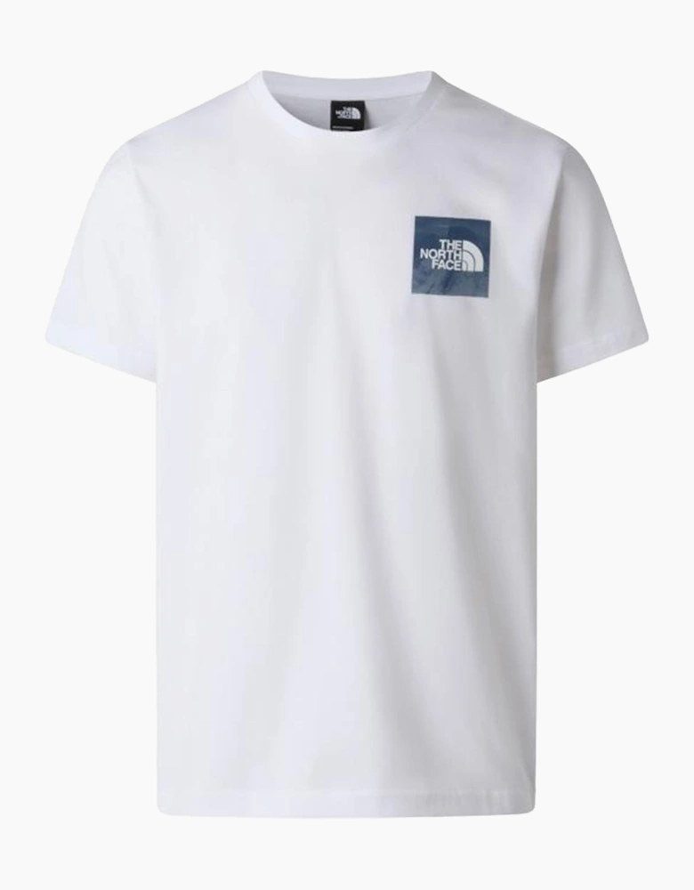 The North Face Mens T Shirts Mountain Photo Box Crew Neck Cotton Tee
