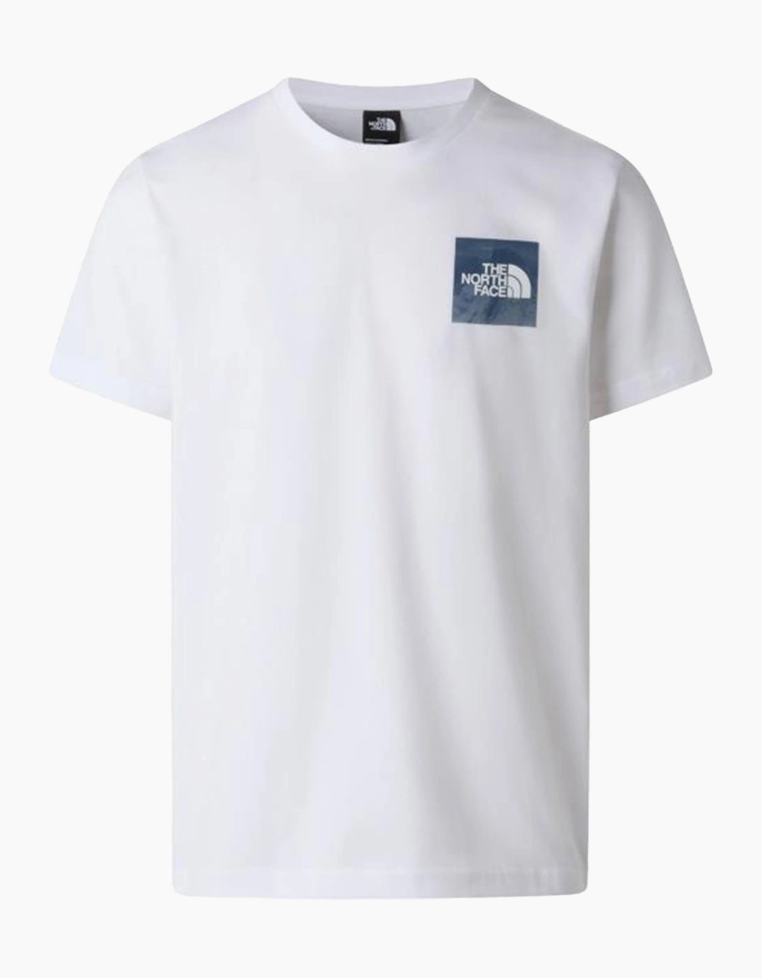 The North Face Mens T Shirts Mountain Photo Box Crew Neck Cotton Tee