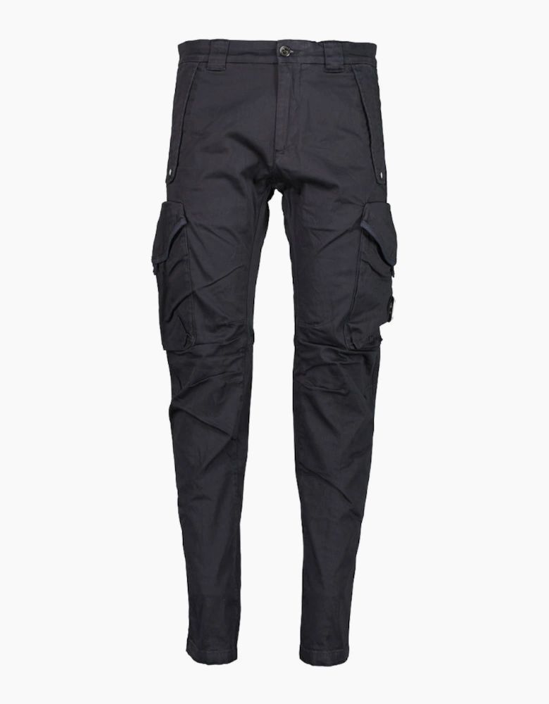 Stretch Satin Lens Cargo Pants