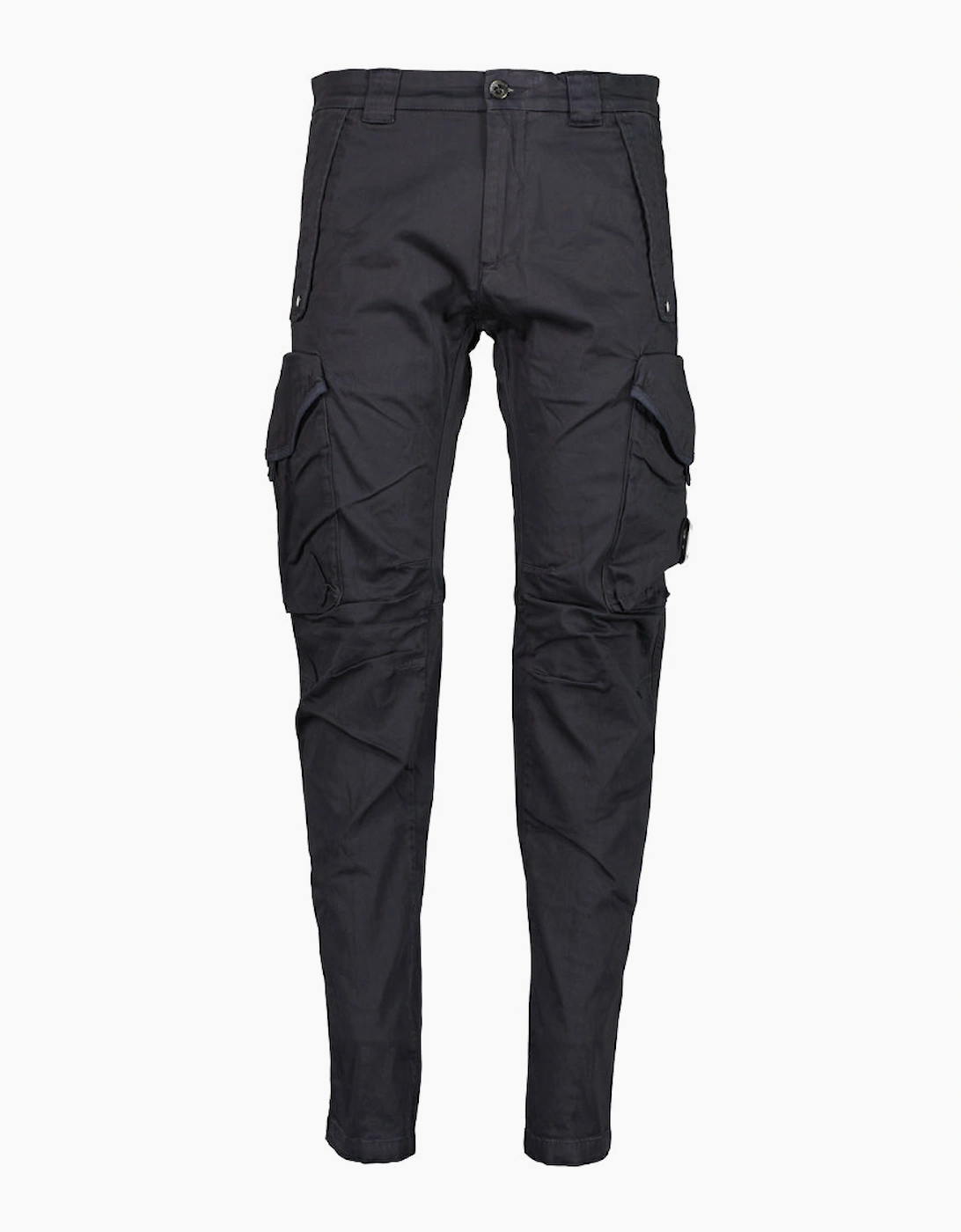 Stretch Satin Lens Cargo Pants