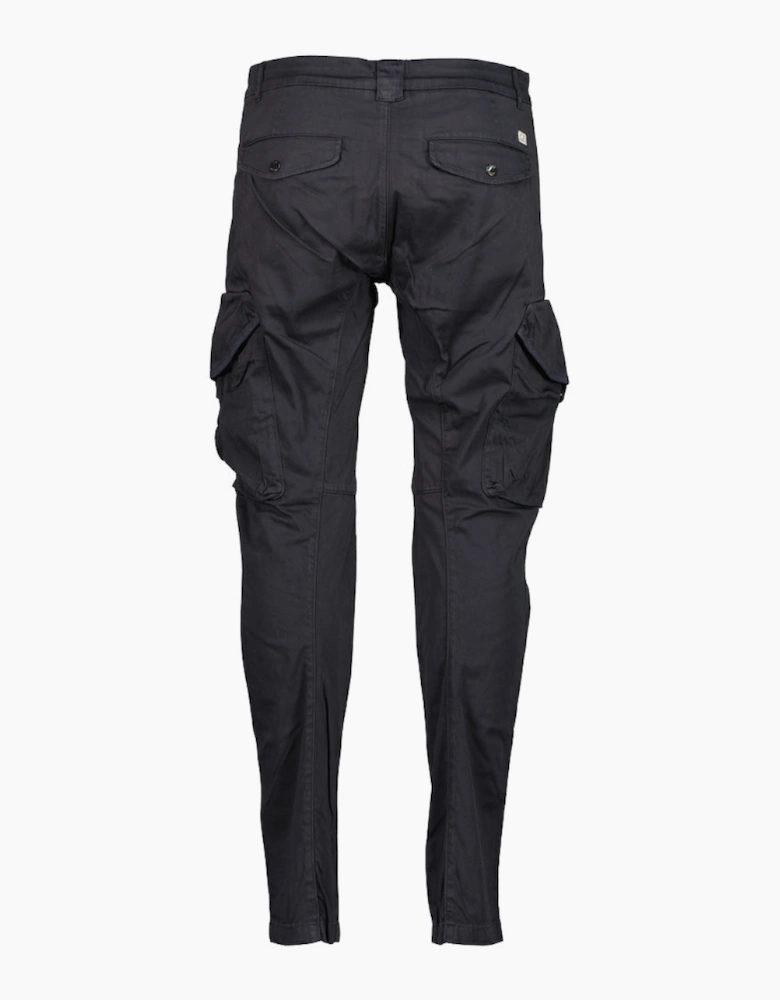 Stretch Satin Lens Cargo Pants