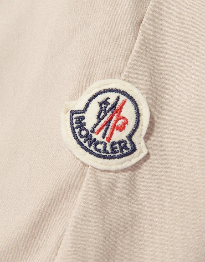 Moncler Enfant Girls Cape with Hood in Beige
