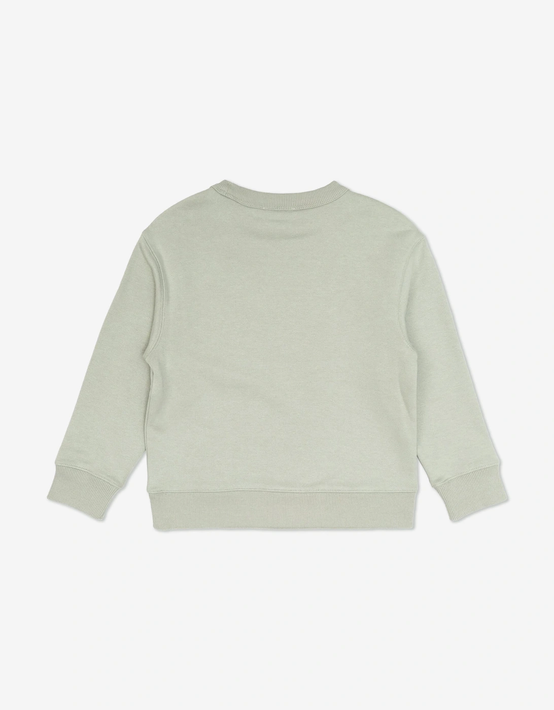 Burberry Boys Thomas Bear Cotton Sweatshirt in Grey