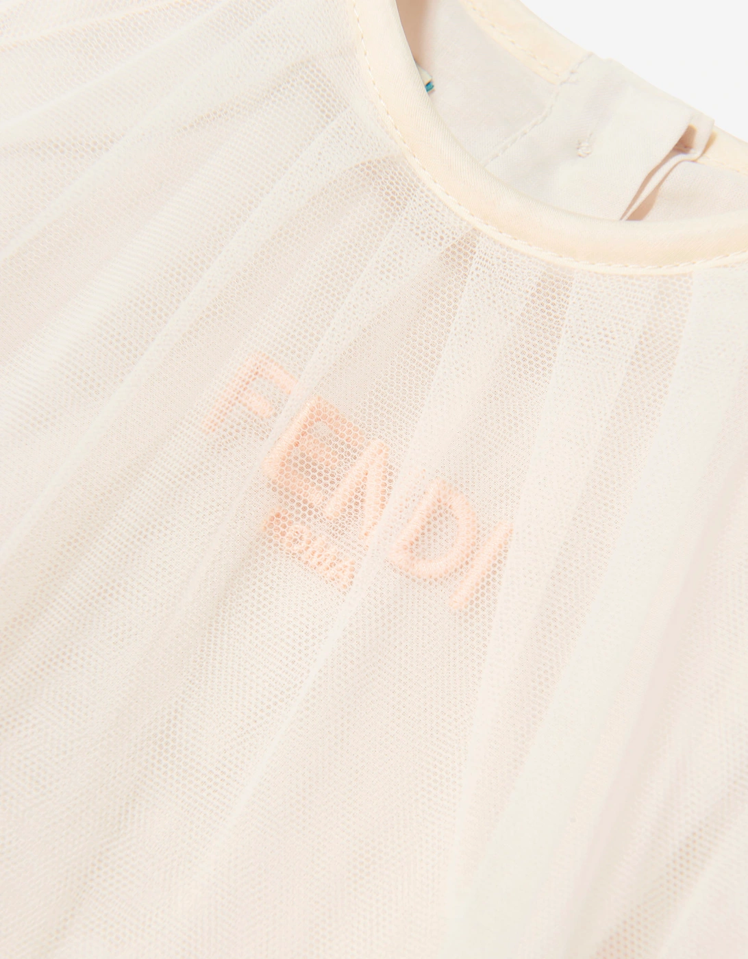 Fendi Baby Girls Tulle Dress in Pink