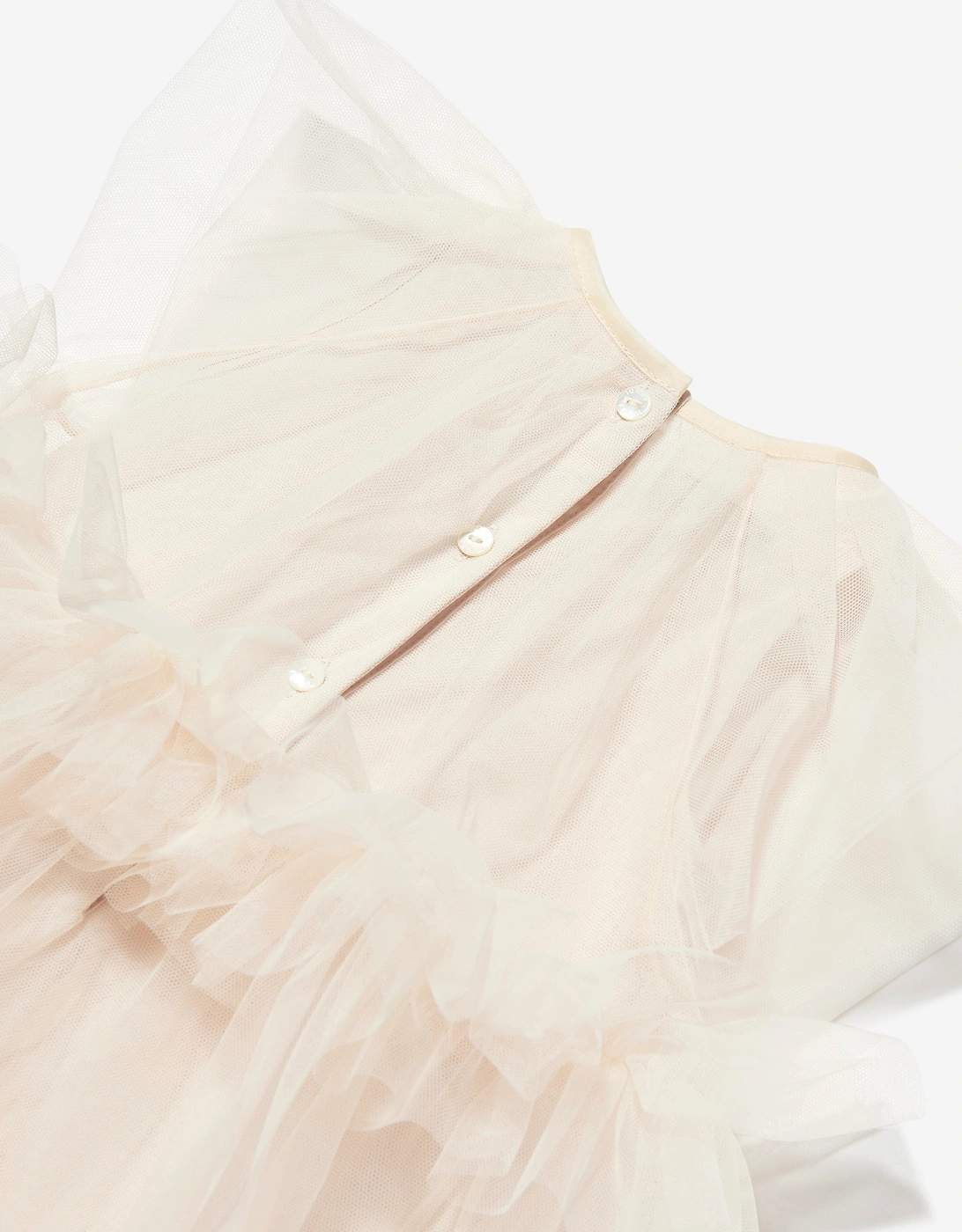 Fendi Baby Girls Tulle Dress in Pink