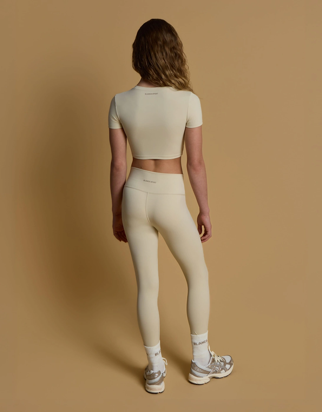 Blanca Sport Girls Active Set in Beige