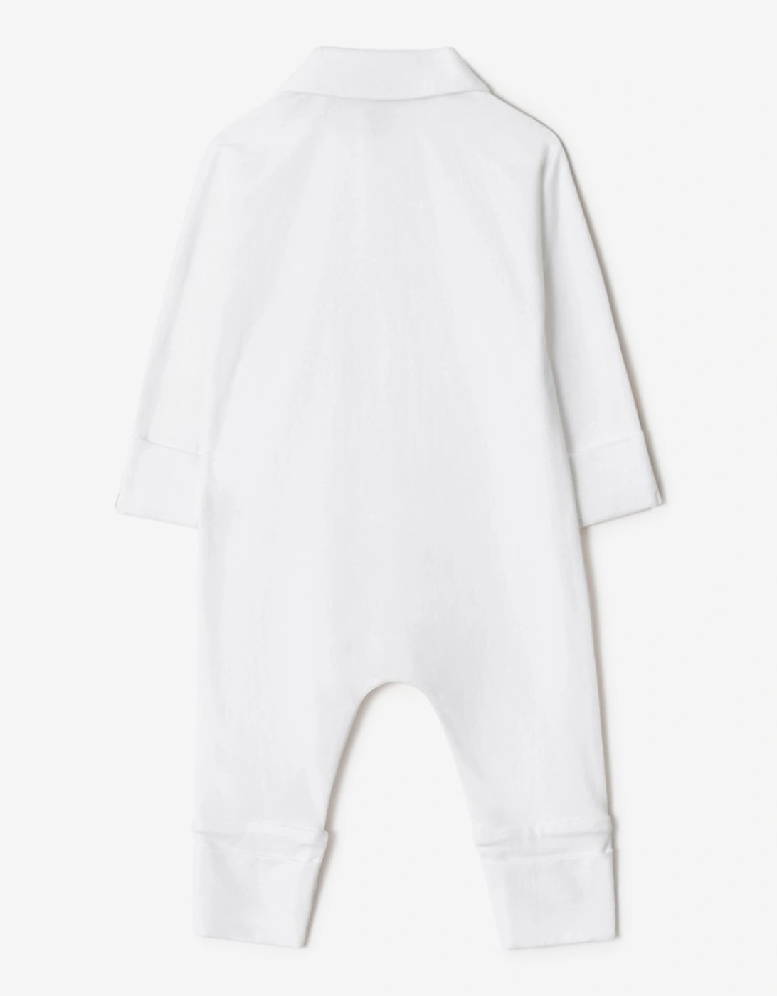 Burberry Baby Hamilton Romper Gift Set in White