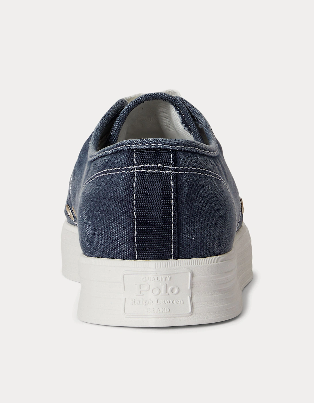 Polo Ralph Lauren AYERS LOW Mens Canvas Trainers Navy