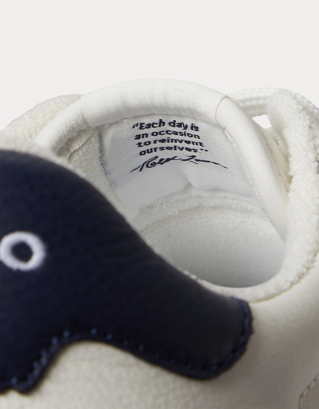 Polo Ralph Lauren COURT VLC PP Mens Court Trainers Deckwash White/Navy