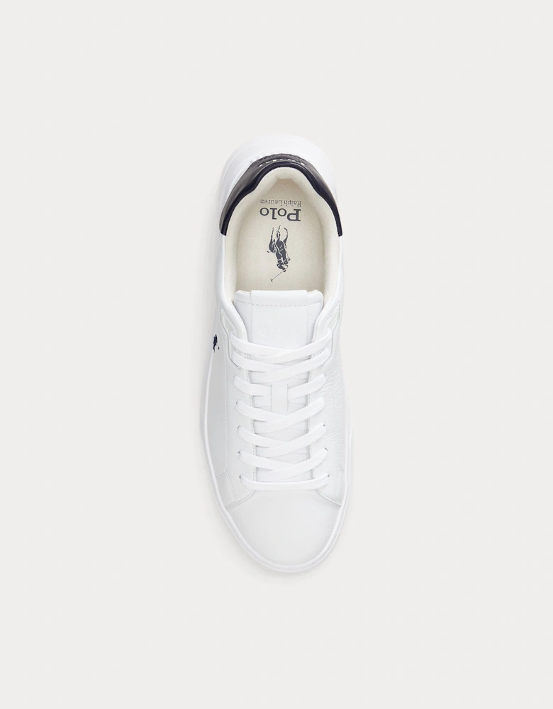 Polo Ralph Lauren RLITE COURT Mens Casual Trainers White/Navy
