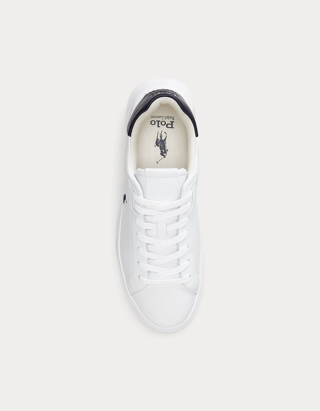 Polo Ralph Lauren RLITE COURT Mens Casual Trainers White/Navy