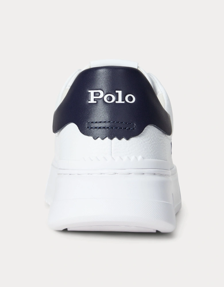 Polo Ralph Lauren RLITE COURT Mens Casual Trainers White/Navy