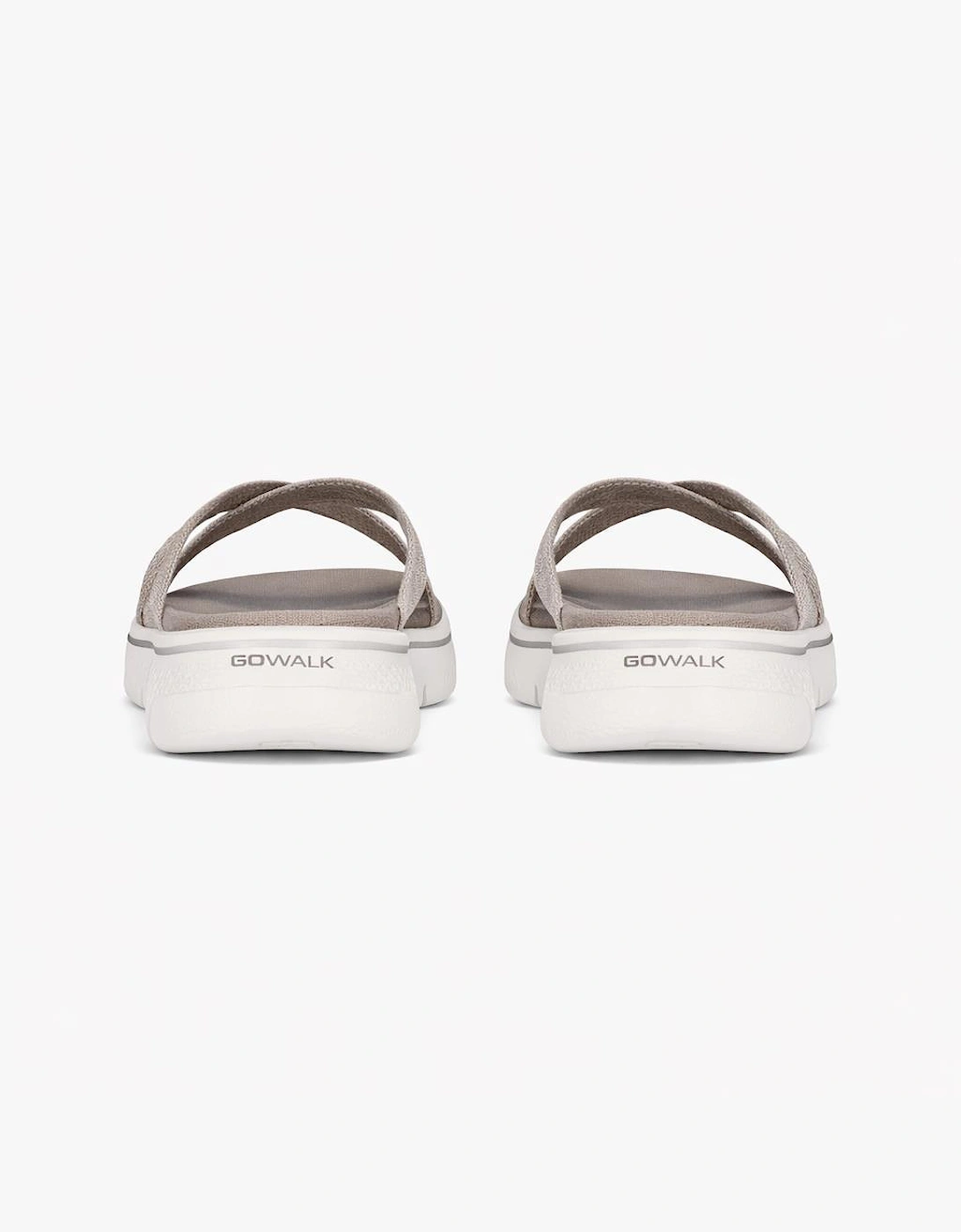 Skechers GO WALK FLEX SANDAL-SSSELENA Womens Mules Sandals Taupe