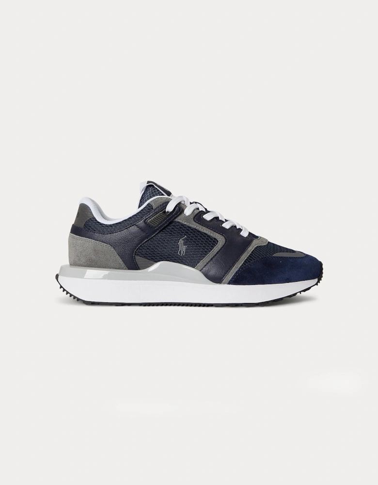 Polo Ralph Lauren TRN 89 PP V2 Mens Casual Trainers Navy/Grey