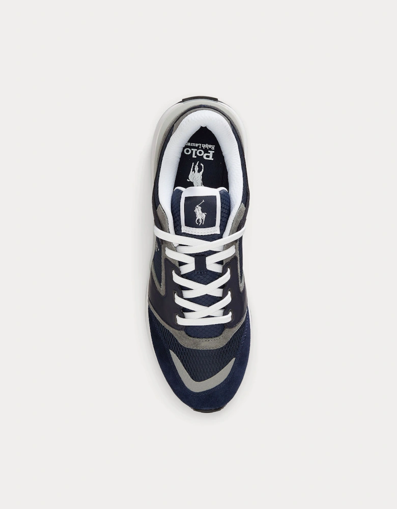 Polo Ralph Lauren TRN 89 PP V2 Mens Casual Trainers Navy/Grey