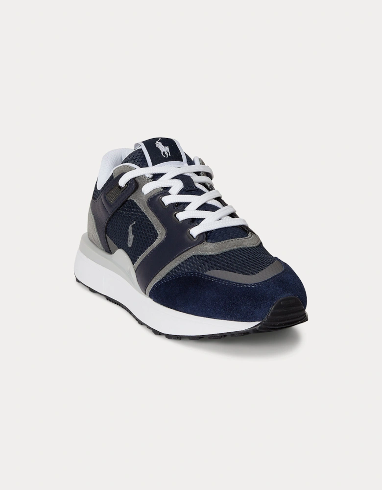 Polo Ralph Lauren TRN 89 PP V2 Mens Casual Trainers Navy/Grey