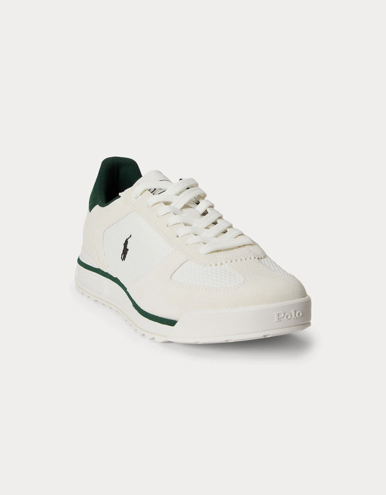 Polo Ralph Lauren VARICK PP Mens Casual Trainers Bianco/White/Forest