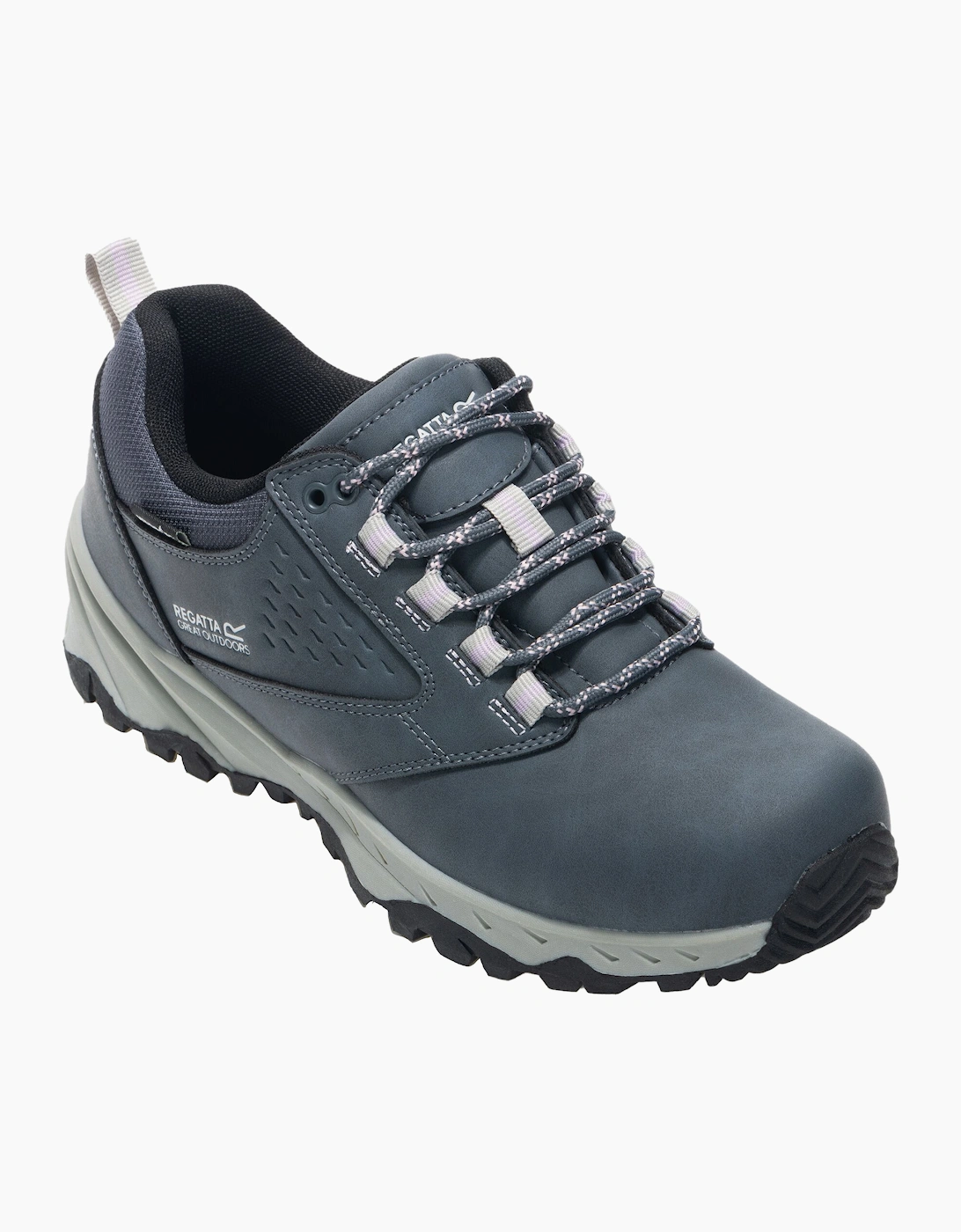 Regatta Womens/Ladies Amble Synthetic Leather Waterproof Walking Shoes, 6 of 5