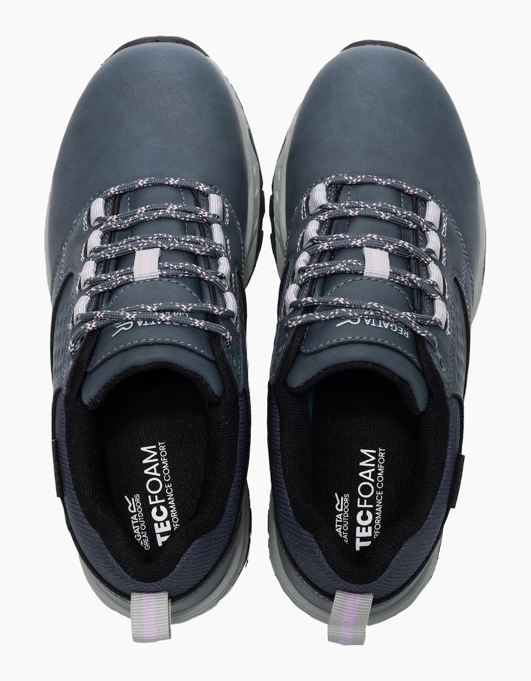 Regatta Womens/Ladies Amble Synthetic Leather Waterproof Walking Shoes