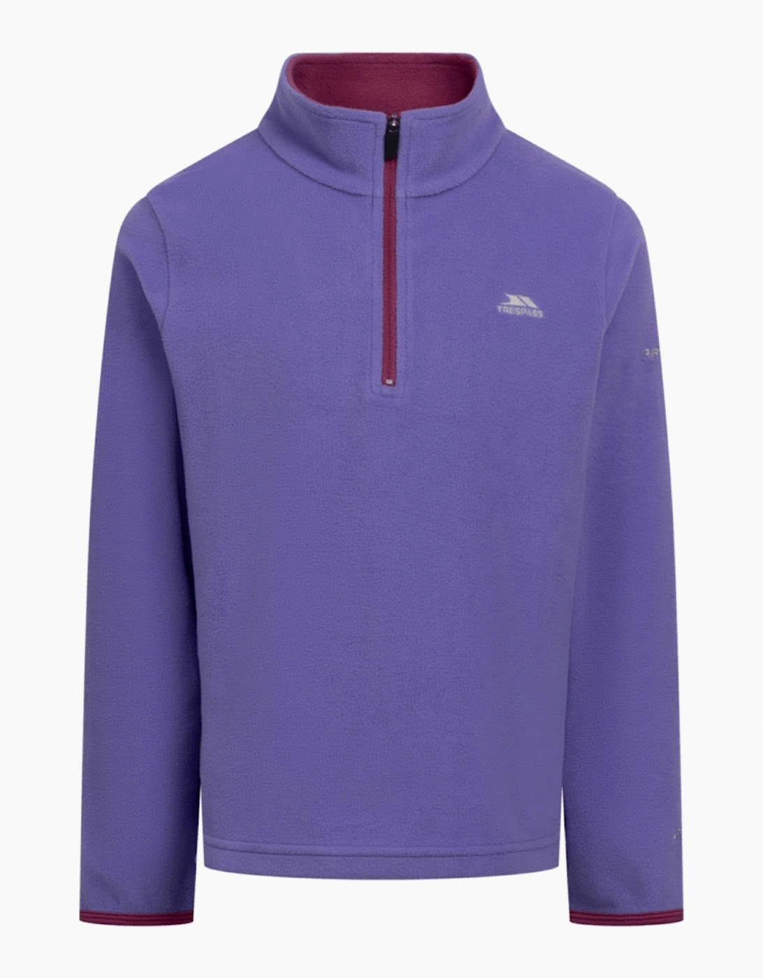 Trespass Kids Sybil Half Zip Fleece, 2 of 1