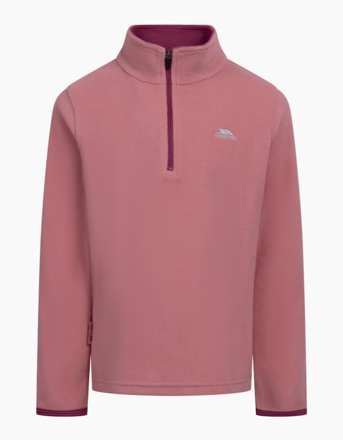 Trespass Kids Sybil Half Zip Fleece, 2 of 1