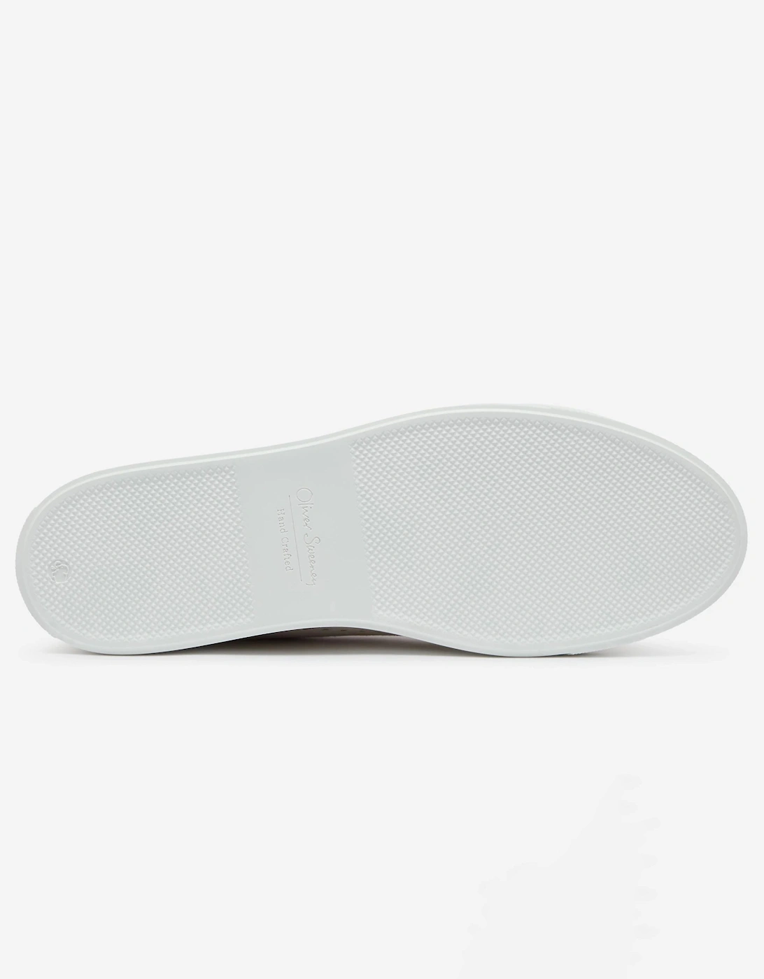 Oliver Sweeney Capelo Calf Suede Mens Cupsole Trainers - Off White
