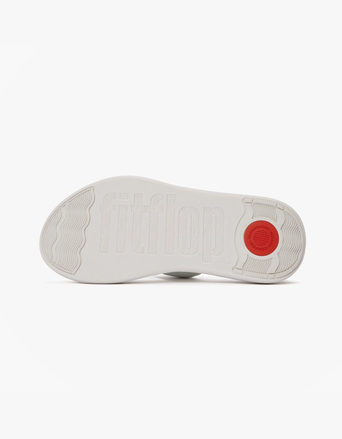 FitFlop F-MODE GO ADJUSTABLE Womens Mules Sandals Urban White